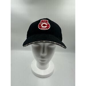 Comet Gas Baseball Cap Hat - Adjustable - Black - 100% Cotton